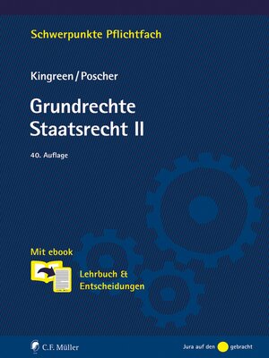 cover image of Grundrechte. Staatsrecht II